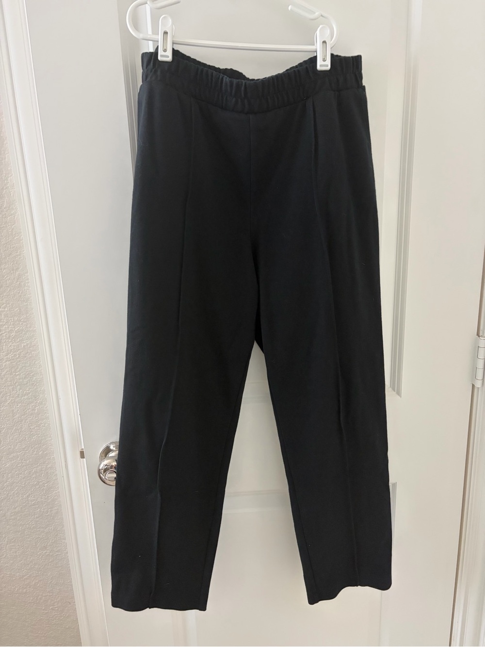 Women's Black Pull-On Pants - Classic Ankle Length